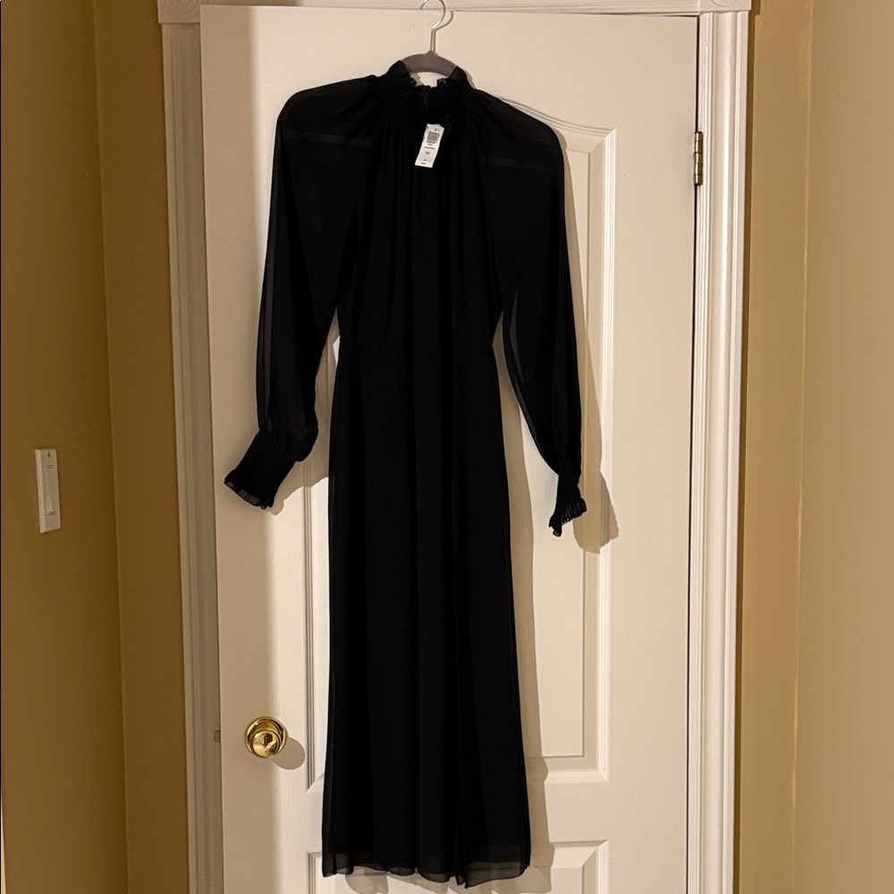 Wilfred Black Long Sleeve Dress